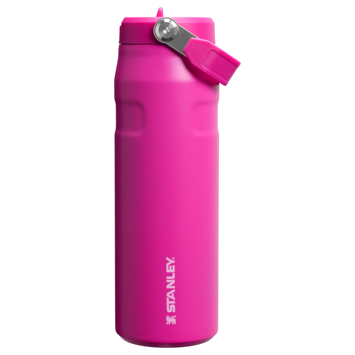 The IceFlow Bottle Flip Straw 2.0 0.7L Violet Blossom