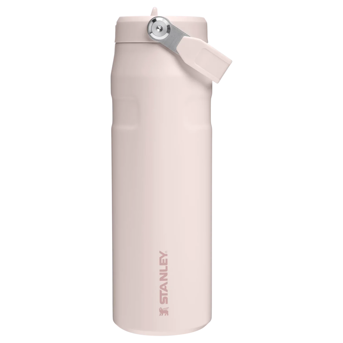 The IceFlow Bottle Flip Straw 2.0 0.7L Rose Quartz