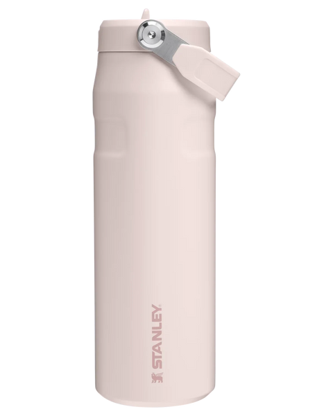 The IceFlow Bottle Flip Straw 2.0 0.7L Rose Quartz