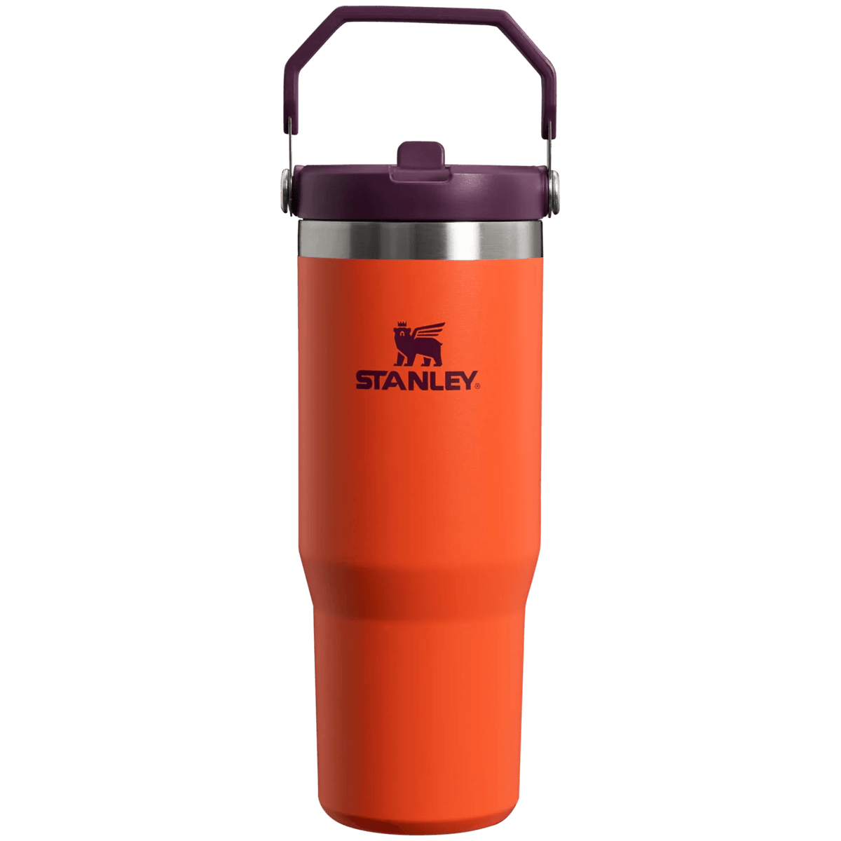 Stanley The Iceflow Flip Straw Tumbler Pipetli Termos  Tigerlily 30 OZ - 0.88L