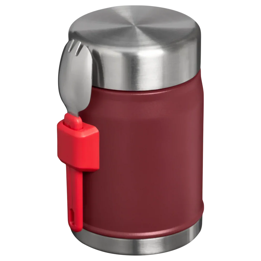 Stanley Classic Legendary Paslanmaz Çelik Yemek Termosu Cranberry 0.40 L