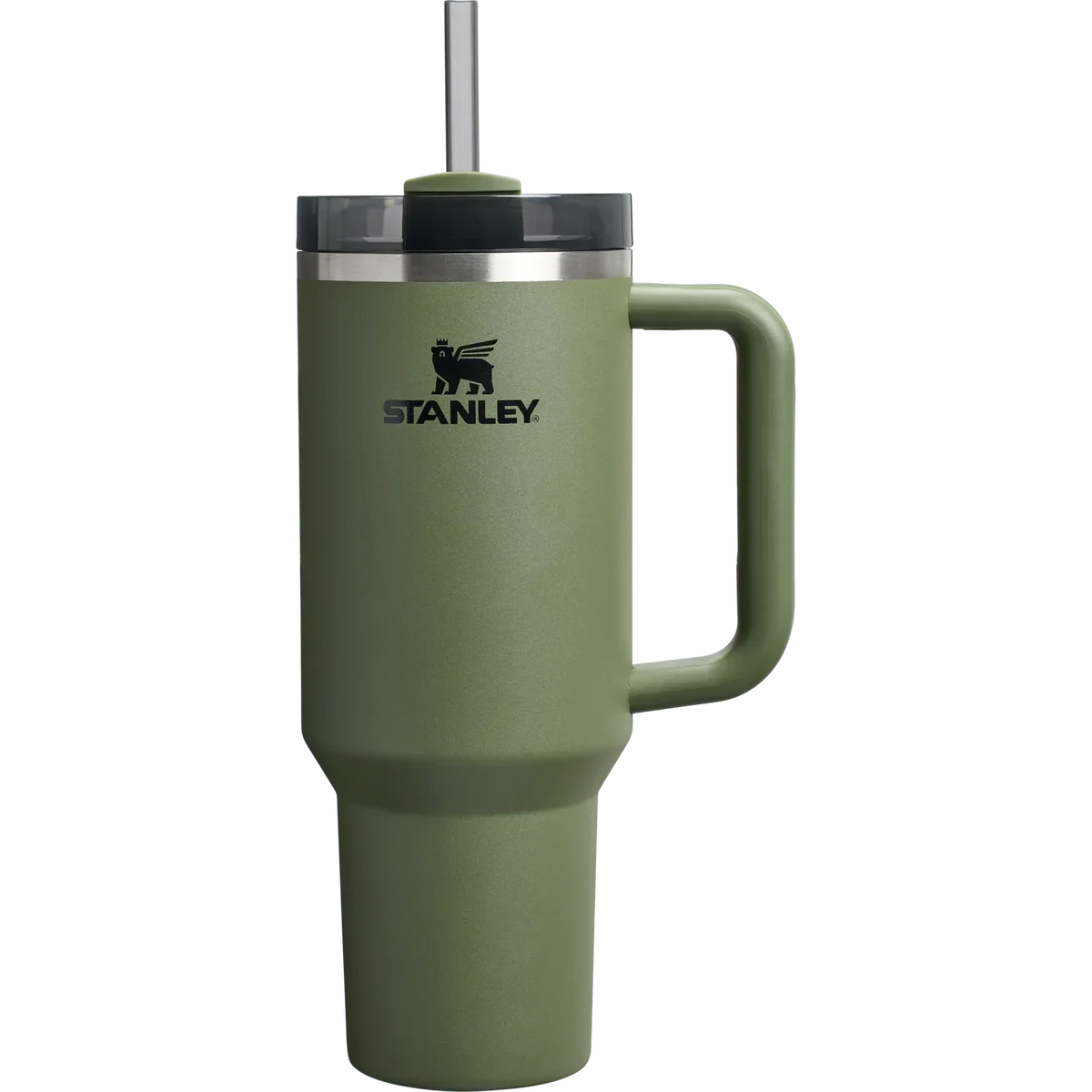 Stanley Quencher Pipetli Termos Bardak Haki 1.18 L