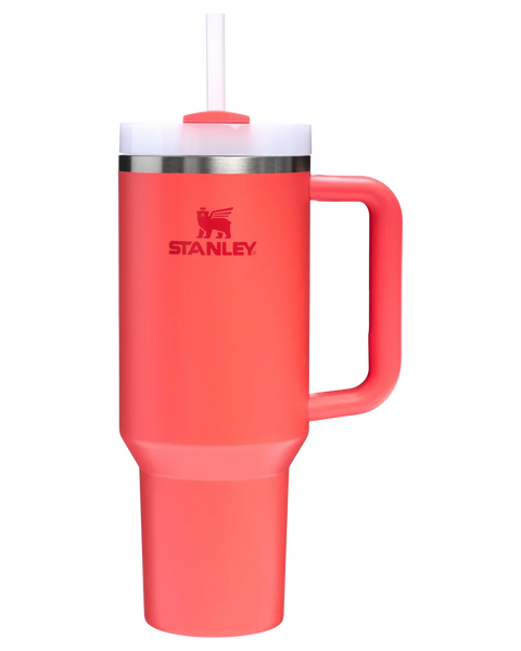 Stanley Quencher Pipetli Termos Bardak Hot Coral 1.18 L (Mercan)
