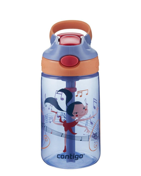 Contigo Gizmo Flip Danscı Kız Tritan Çocuk Suluğu 420ML Mor - Termos Dünyası