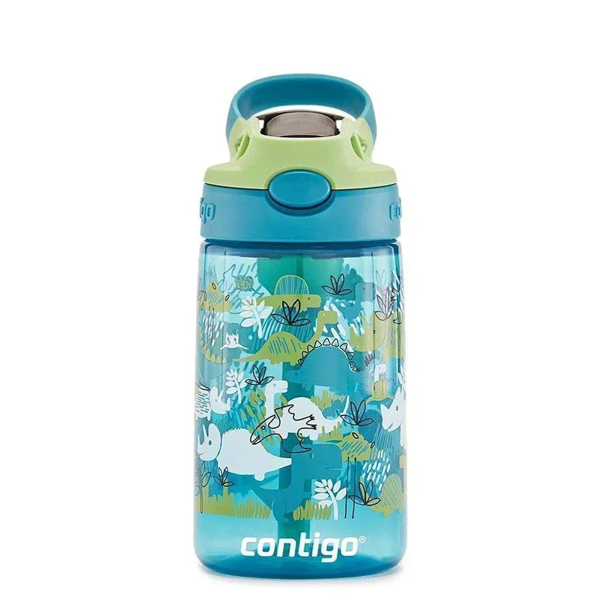 Contigo Gizmo Flip Pro Dinos Tritan Çocuk Suluğu 420ML Yeşil