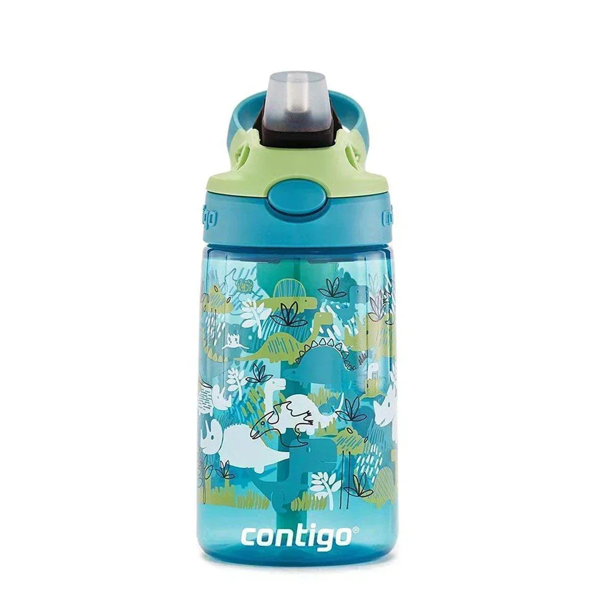Contigo Gizmo Flip Pro Dinos Tritan Çocuk Suluğu 420ML Yeşil