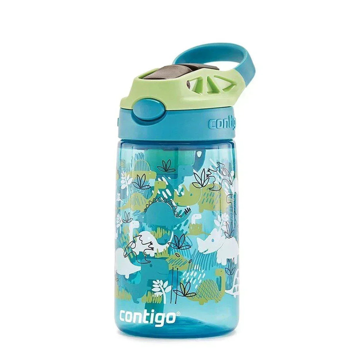 Contigo Gizmo Flip Pro Dinos Tritan Çocuk Suluğu 420ML Yeşil