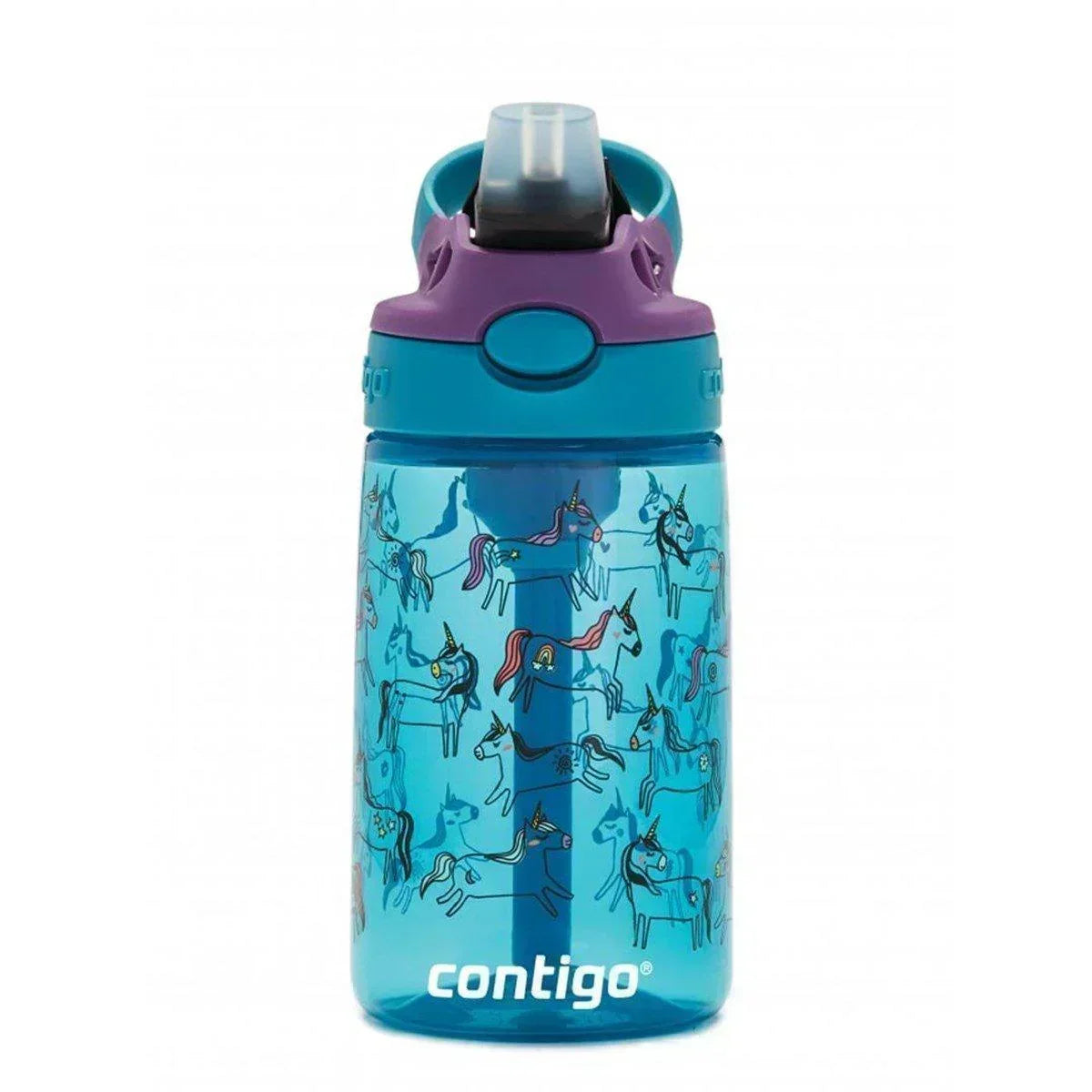 Contigo Gizmo Flip Unicorn Tritan Çocuk Suluğu 420ML Mavi