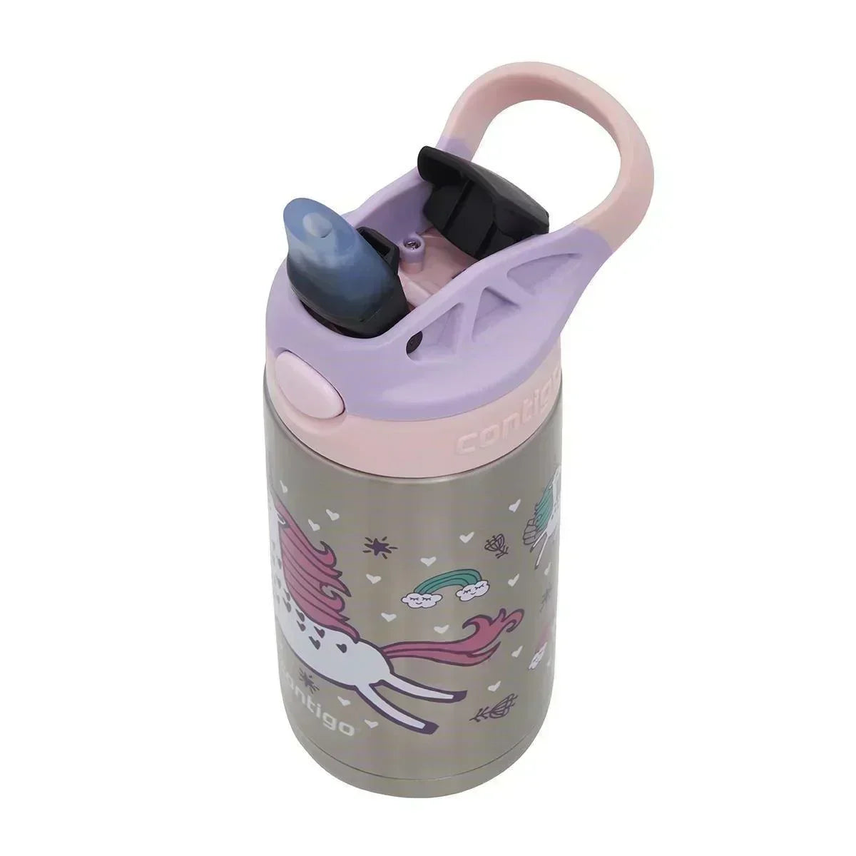 Contigo Gizmo Unicorn Çelik Çocuk Suluğu 380ML Pembe