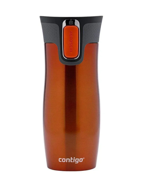 Contigo Westloop Parlak Turuncu (Tangerine) Termos Bardak 470 ml. - Termos Dünyası