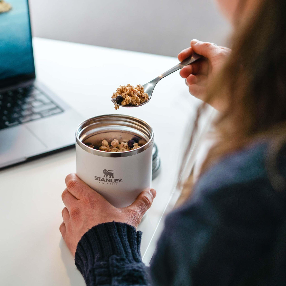 Stanley Adventure To-Go Food Jar Beyaz 0.53 L