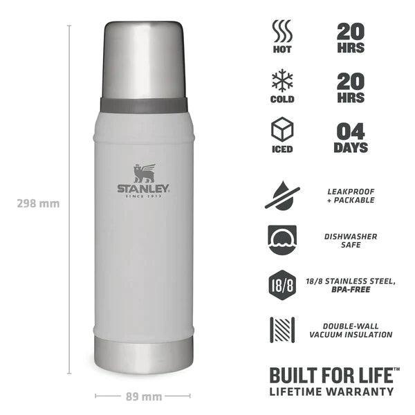 Stanley Classic Legendary Bottle Kül 0.75 L
