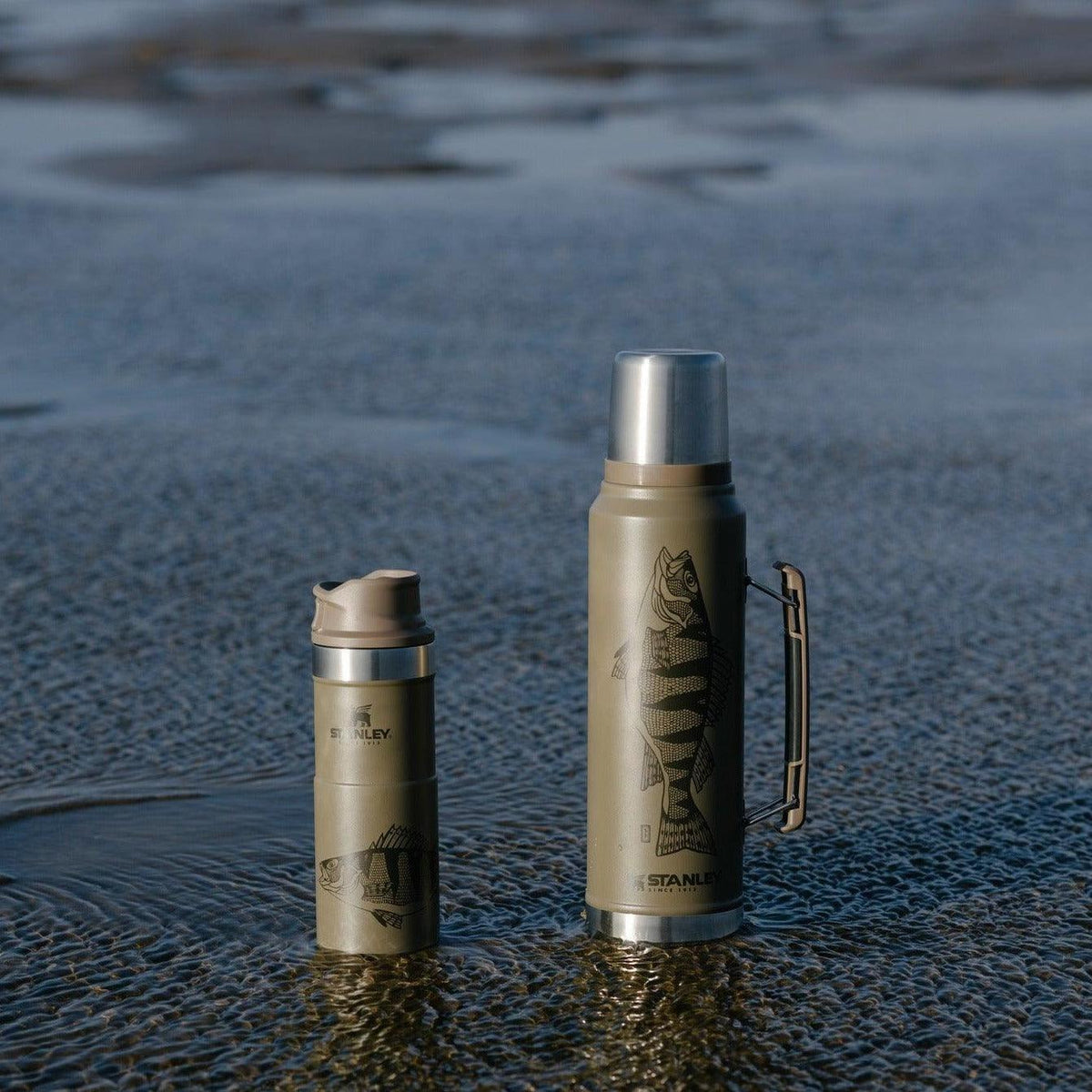 Stanley Classic Legendary Bottle Tan Peter Perch 1 L