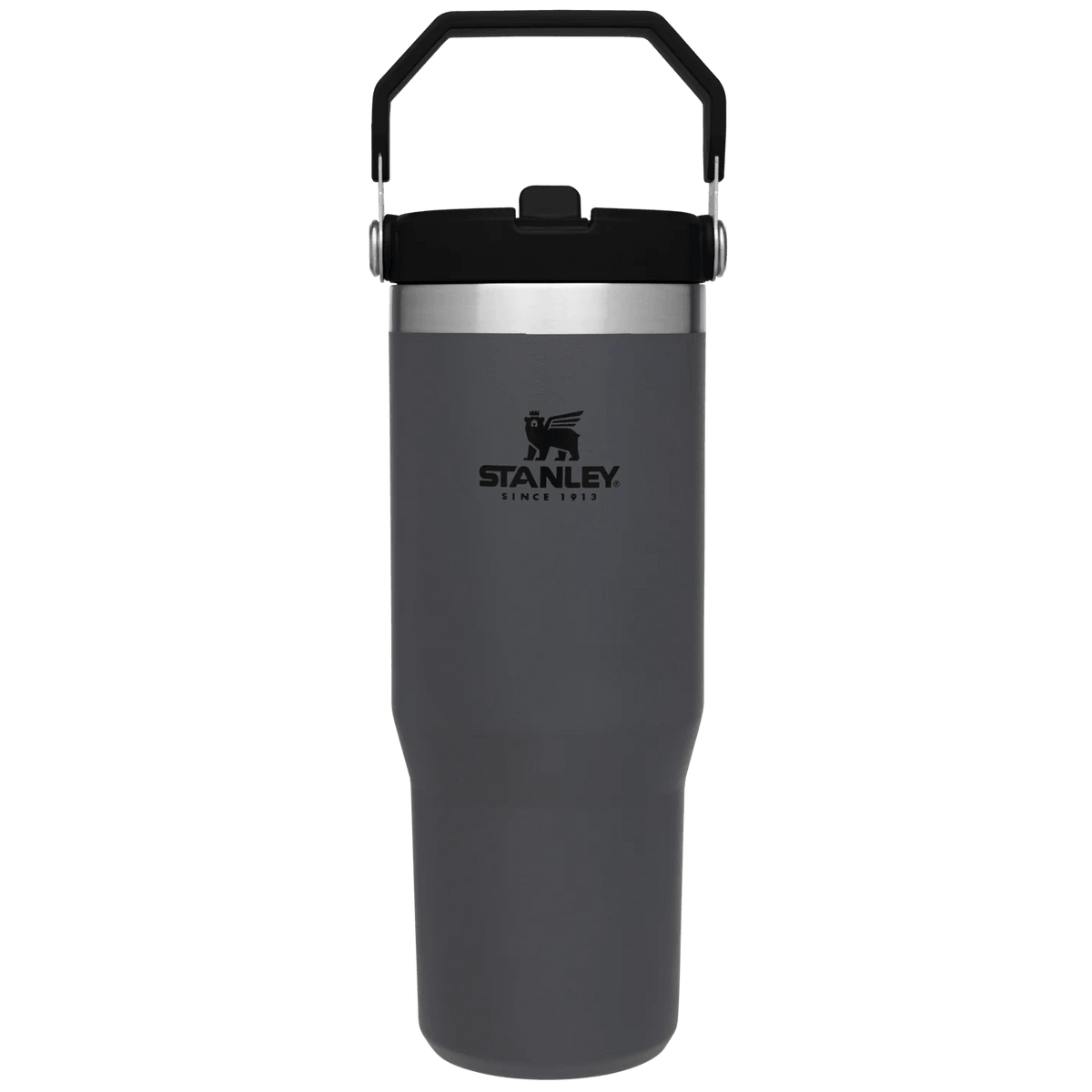 Stanley The Iceflow Flip Straw Tumbler Pipetli Termos Füme 30 OZ - 0.88L