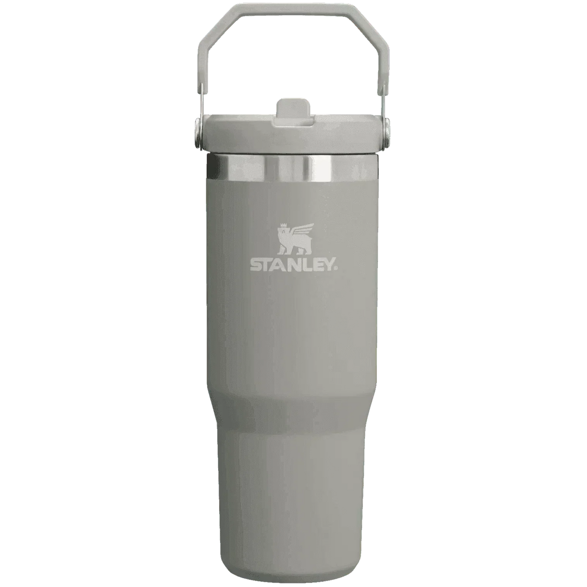 Stanley The Iceflow Flip Straw Tumbler Pipetli Termos Kül Rengi 30 OZ - 0.88L