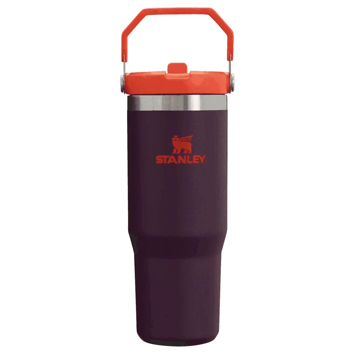 Stanley The Iceflow Flip Straw Tumbler Pipetli Termos Plum 30 OZ - 0.88L