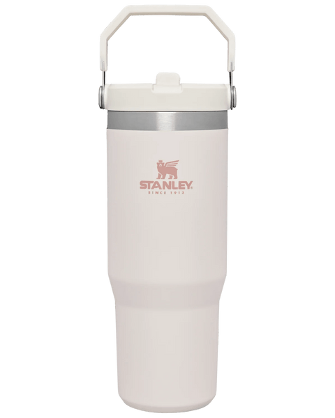 Stanley The Iceflow Flip Straw Tumbler Pipetli Termos Rose Quartz 30 OZ - 0.88L - Termos Dünyası