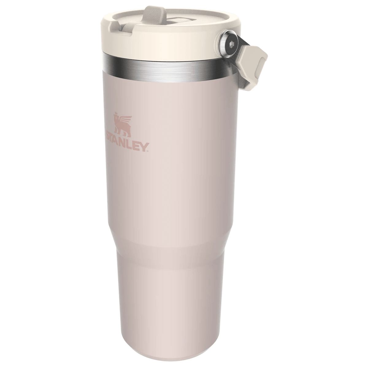 Stanley The Iceflow Flip Straw Tumbler Pipetli Termos Rose Quartz 30 OZ - 0.88L