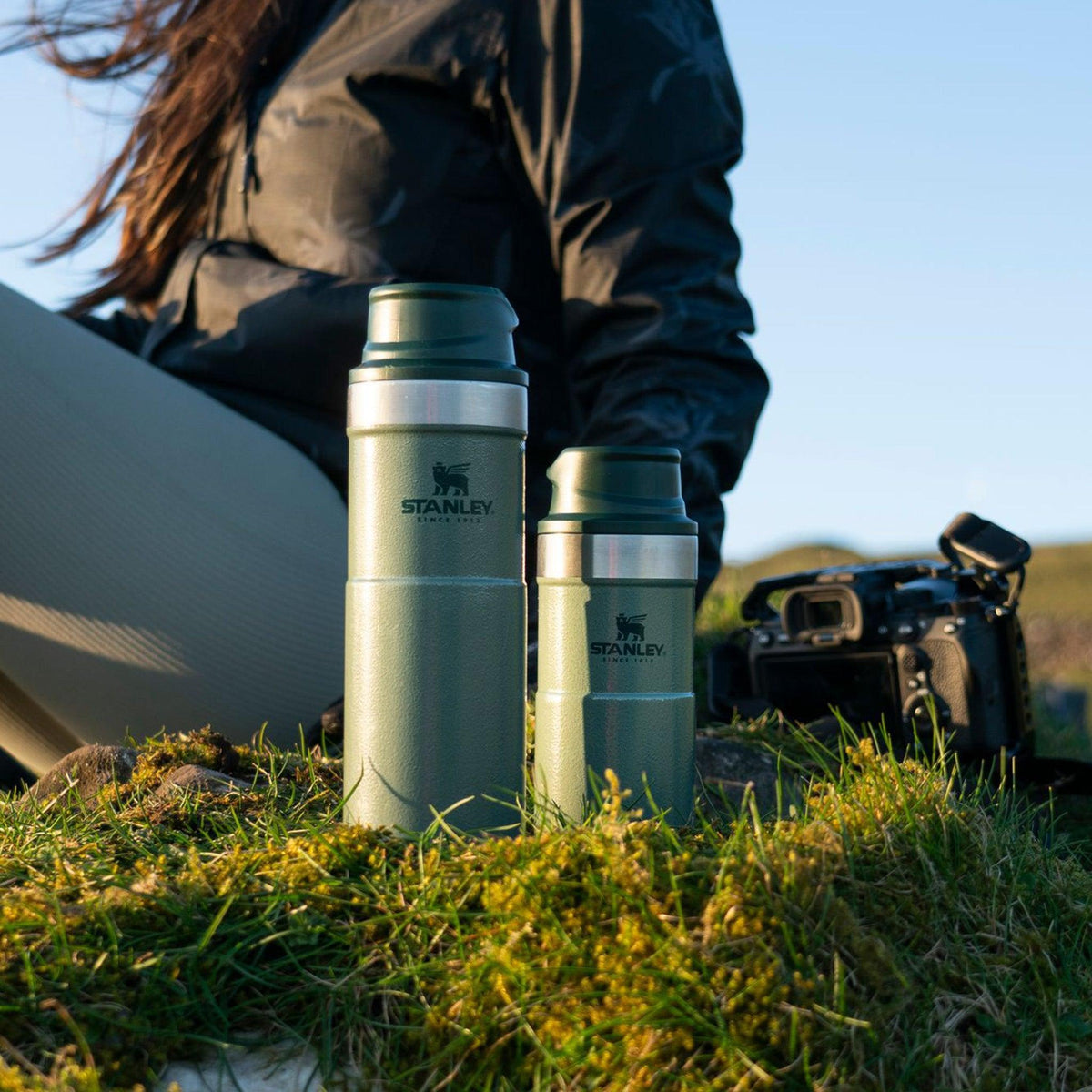 Stanley Trigger-Action Travel Mug Yeşil 0.47 L