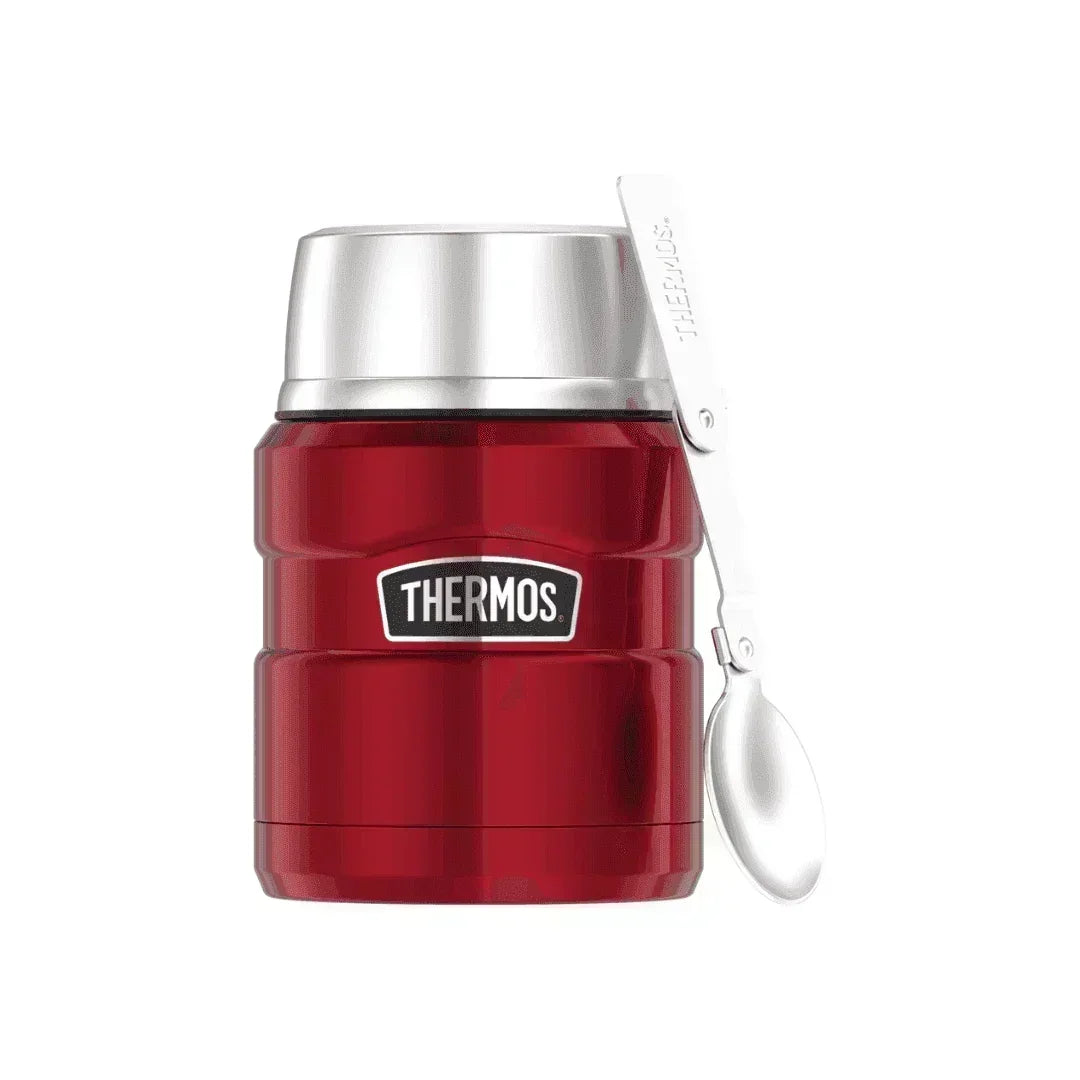 Thermos Çelik Yemek Termosu Kırmızı 0.47 L