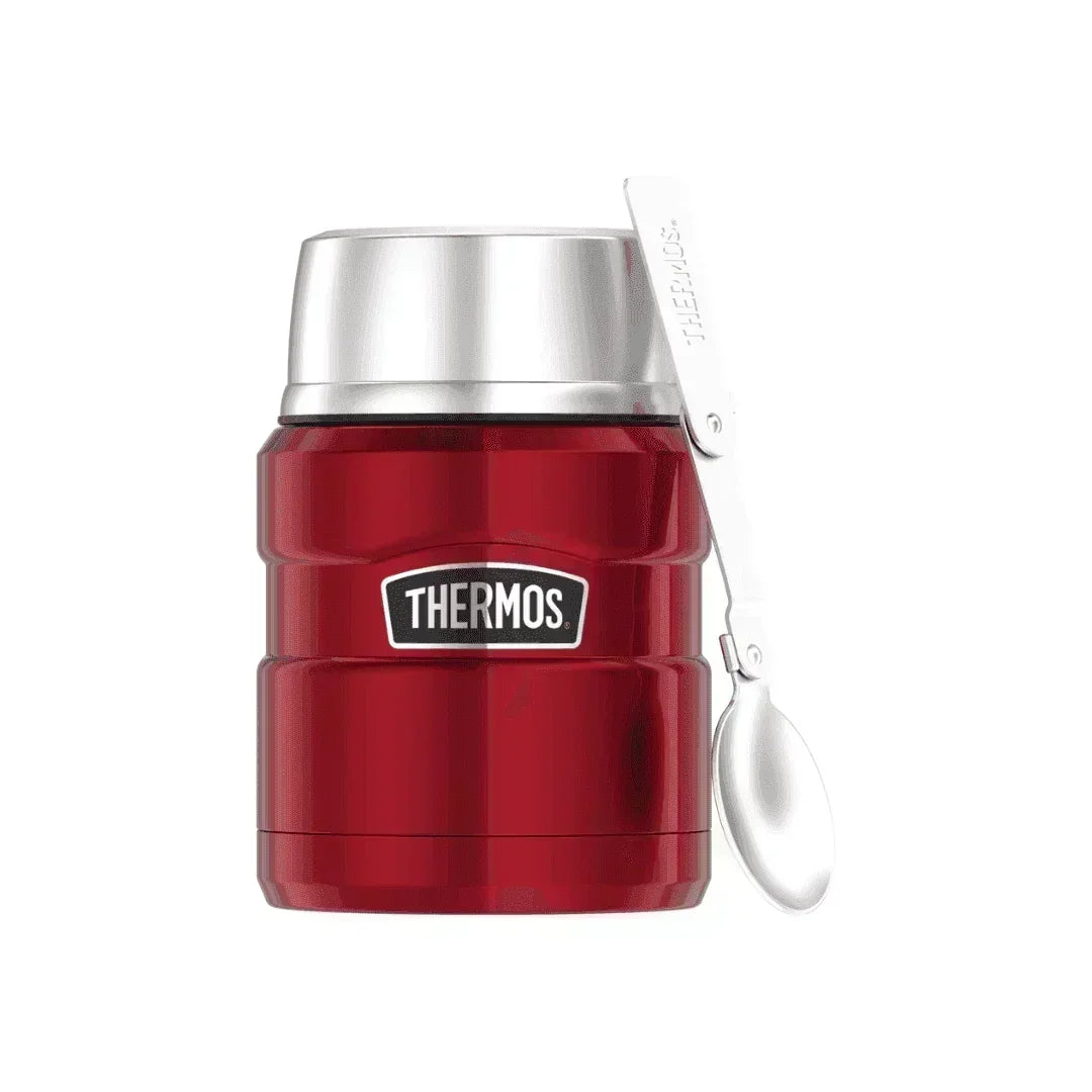 Thermos Çelik Yemek Termosu Kırmızı 0.47 L