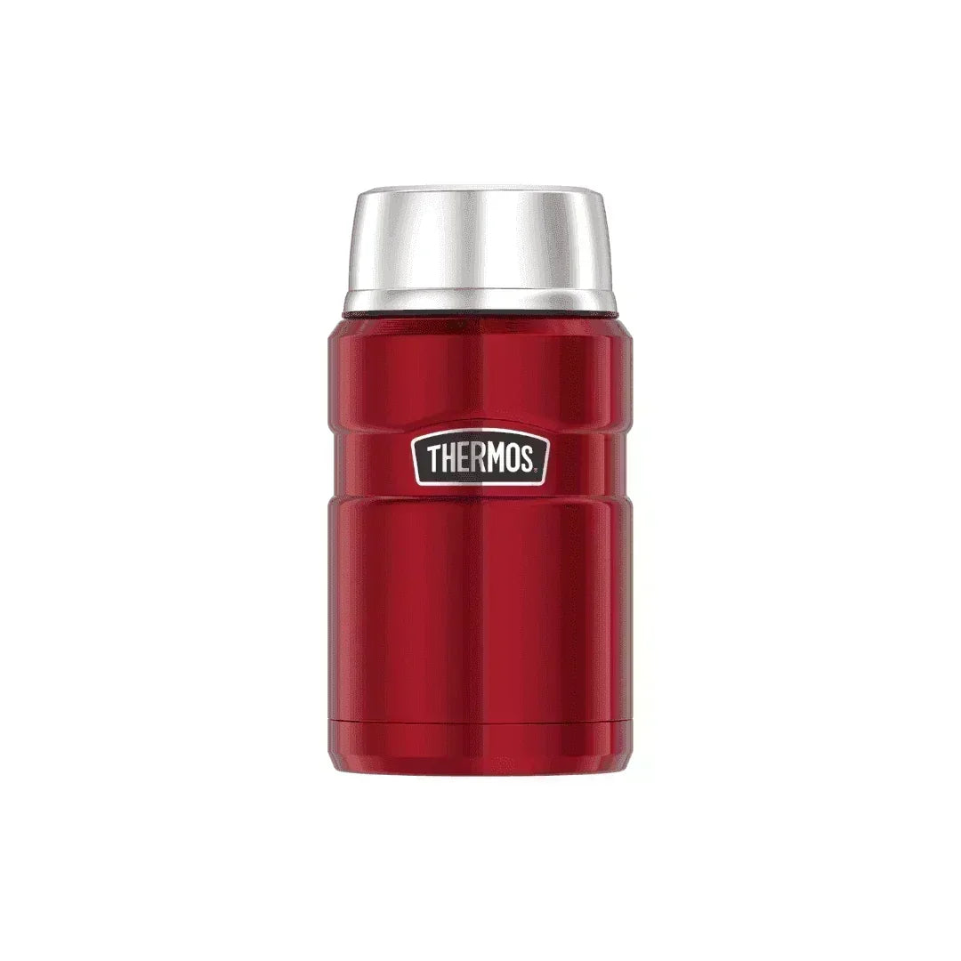 Thermos Çelik Yemek Termosu Kırmızı 0.70 L