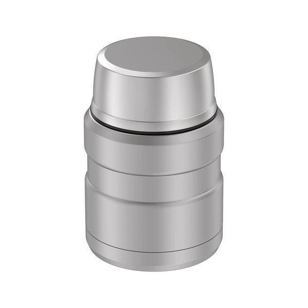 Thermos Çelik Yemek Termosu Mat Gümüş 0.47 L