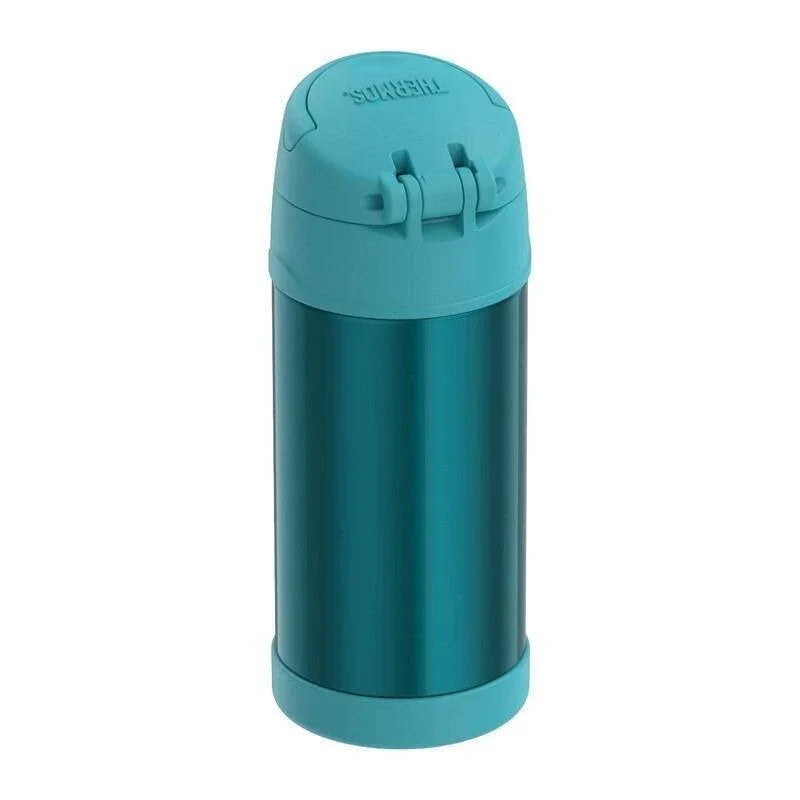 Thermos F401 Funtainer SS Çocuk Pipetli Termos 0.35 L Mavi