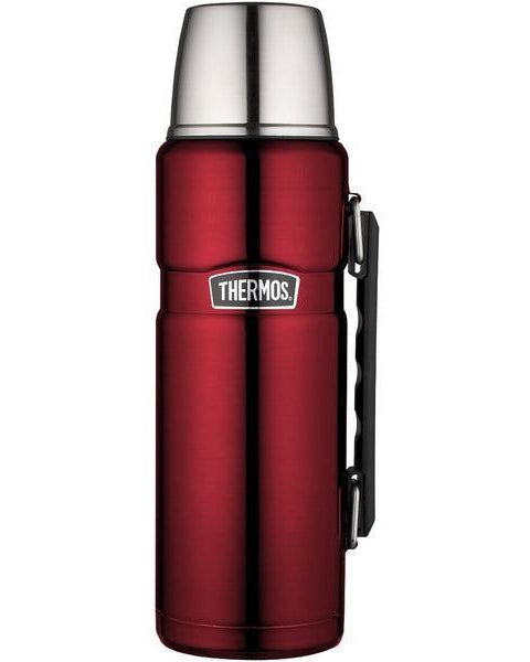 Thermos Paslanmaz Çelik Kırmızı 1.2 L - Termos Dünyası