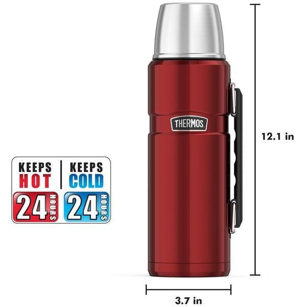 Thermos Paslanmaz Çelik Kırmızı 1.2 L