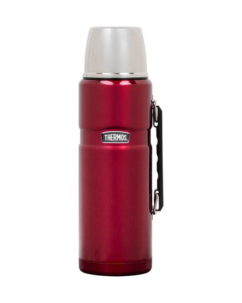 Thermos Paslanmaz Çelik Kırmızı 2 L - Termos Dünyası