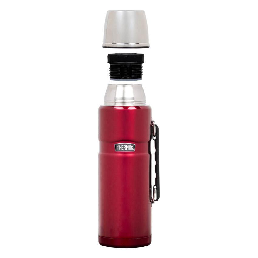 Thermos Paslanmaz Çelik Kırmızı 2 L