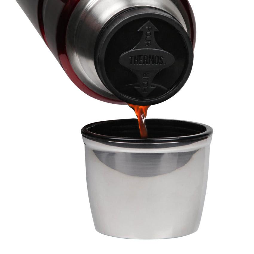 Thermos Paslanmaz Çelik Kırmızı 2 L