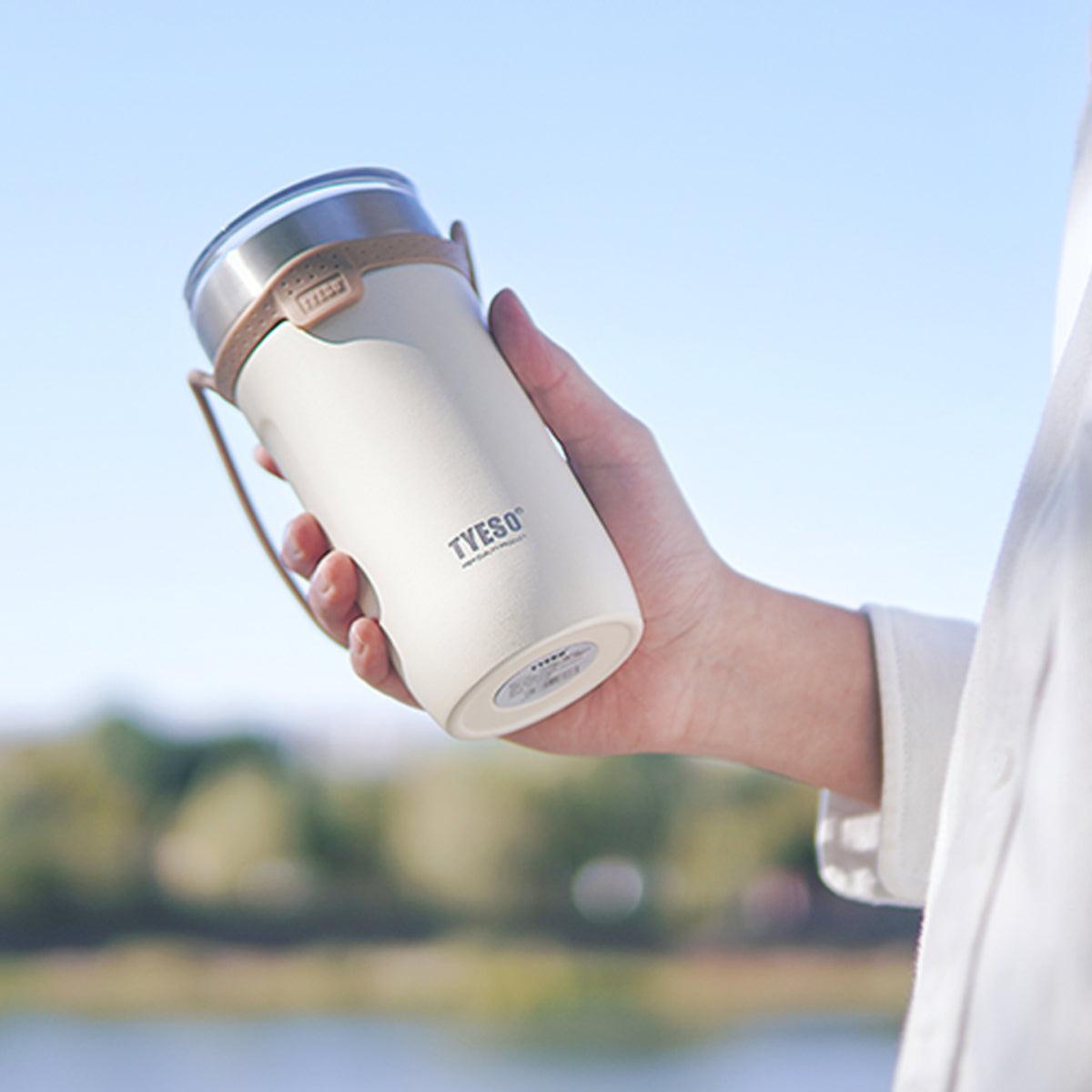 Tyeso SoulMate Tumbler Vakumlu Paslanmaz Çelik Silikon Askılı