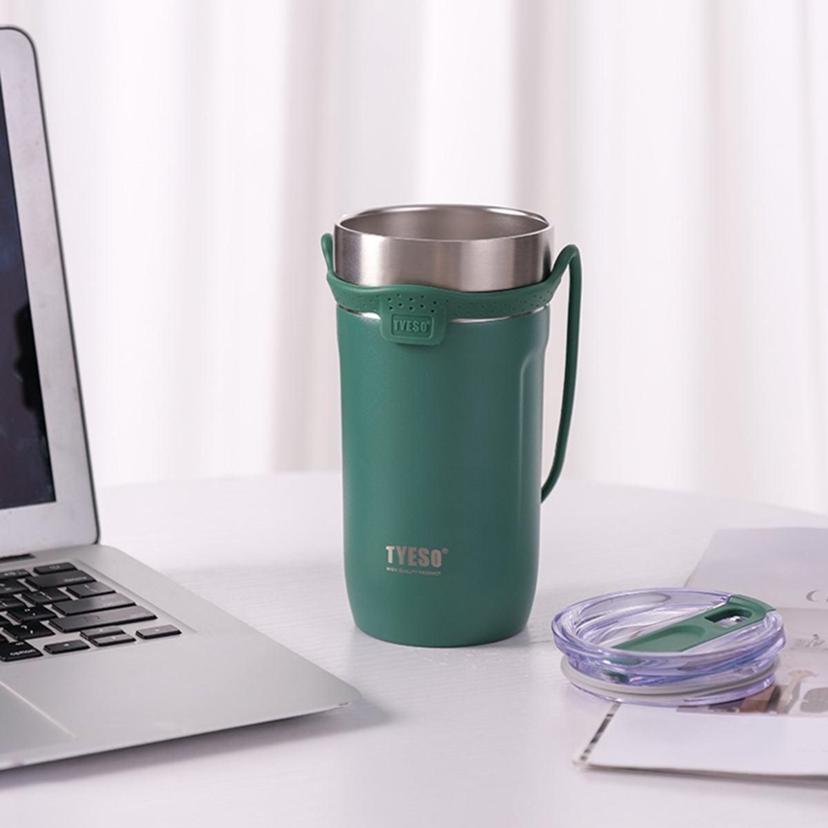 Tyeso SoulMate Tumbler Vakumlu Paslanmaz Çelik Silikon Askılı