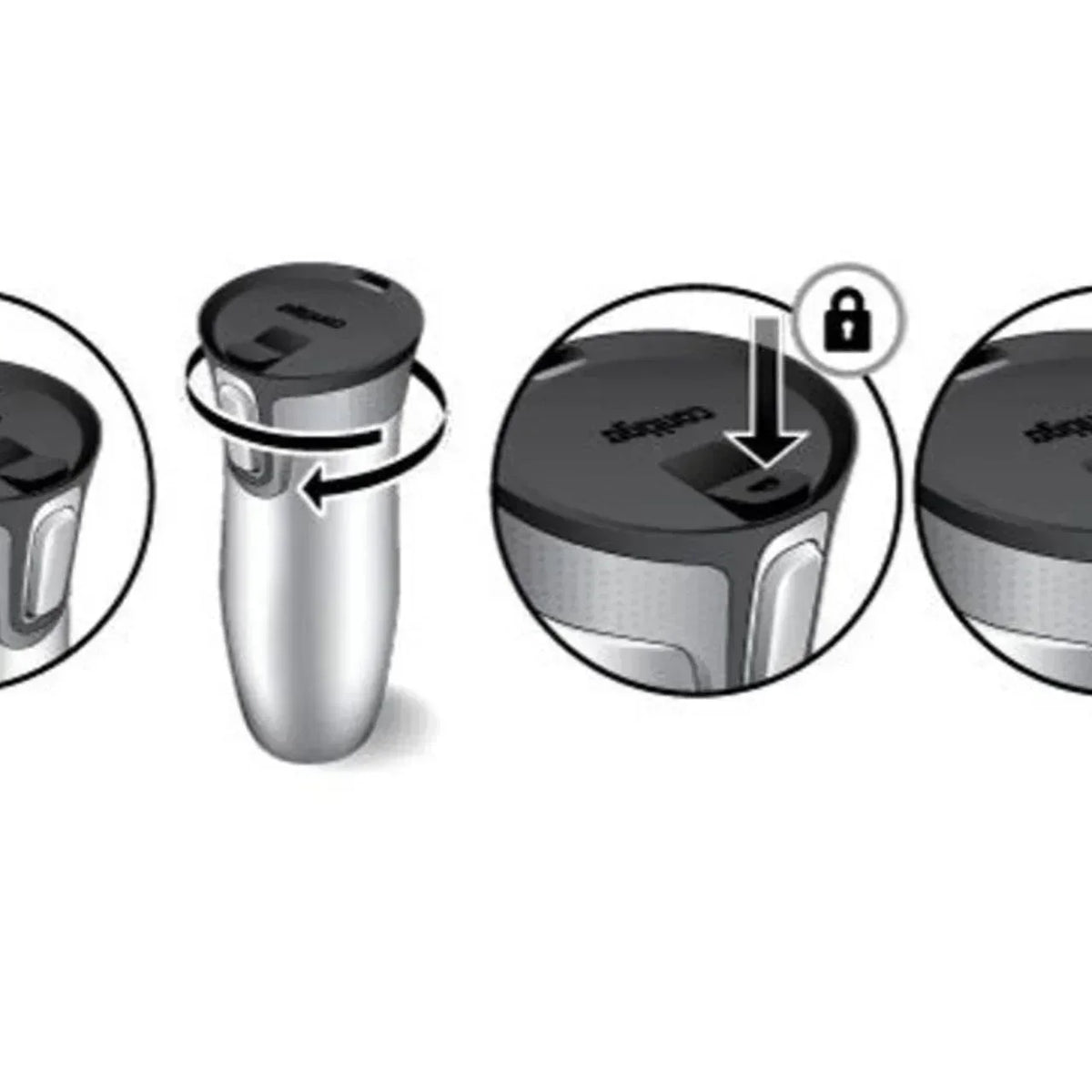 Contigo Westloop Latte Termos Bardak 470 ml.