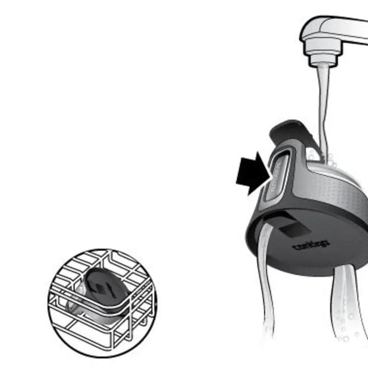 Contigo Westloop Mat Mavi (Monaco Blue) Termos Bardak 470 ml.