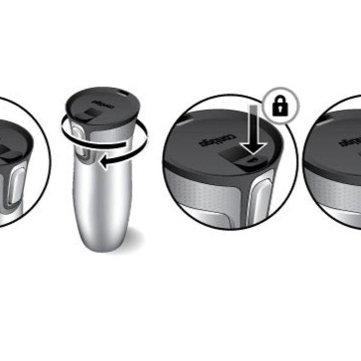 Contigo Westloop Termos Bardak 470 ml Açık Mavi