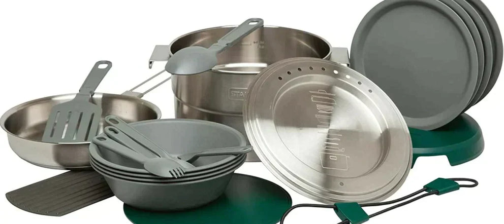 Kampın Vazgeçilmezi: Stanley Paslanmaz Çelik Kamp Pişirme Seti İncelemesi - Termos Dünyası