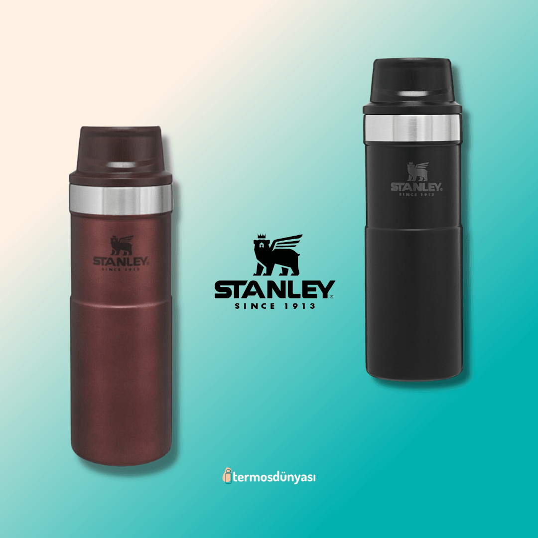 2'li Stanley Trigger-Action Travel Mug 0.47 L