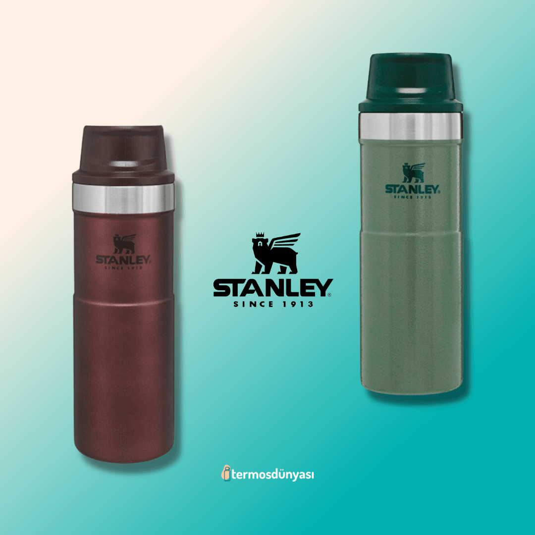 2'li Stanley Trigger-Action Travel Mug 0.47 L