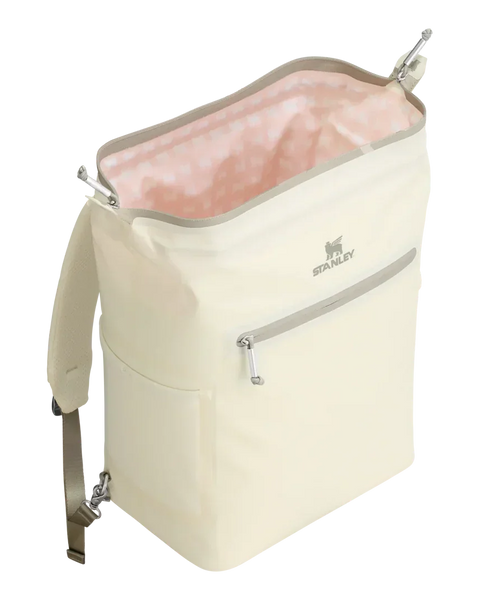 Stanley The All Day Madeleine Midi Sırt Tipi Termos Çanta – 14L Krem - Termos Dünyası