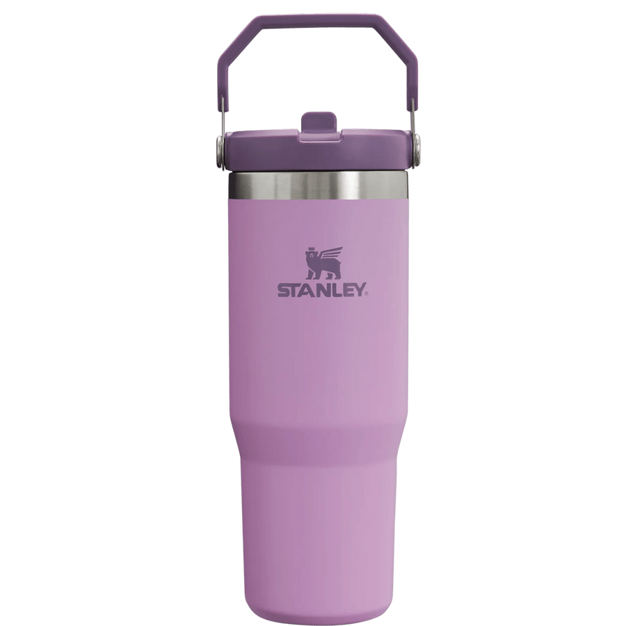Stanley The Iceflow Flip Straw Tumbler Pipetli Termos  Lilac 30 OZ - 0.88L