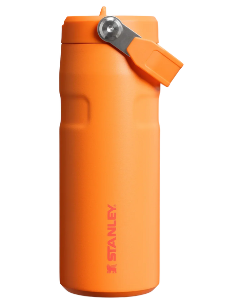 Stanley The IceFlow Flip Straw Termos 0.47L Goldenrod Coral
