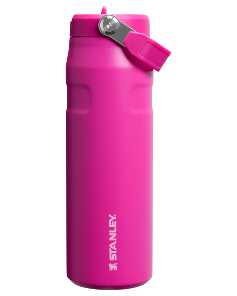 The IceFlow Bottle Flip Straw 2.0 0.7L Violet Blossom