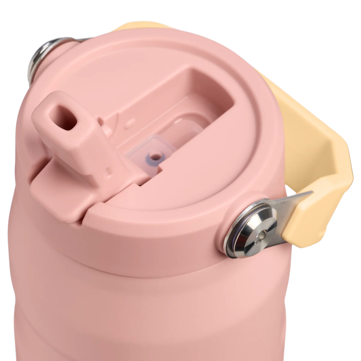 The IceFlow Bottle Flip Straw 2.0 0.7L Peach Rose