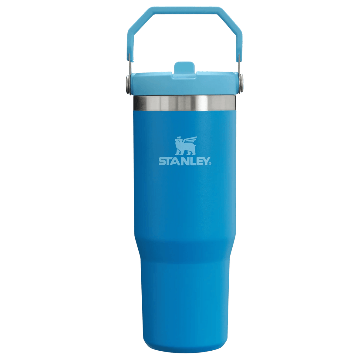 Stanley The Iceflow Flip Straw Tumbler Pipetli Termos  Azure 30 OZ - 0.88L