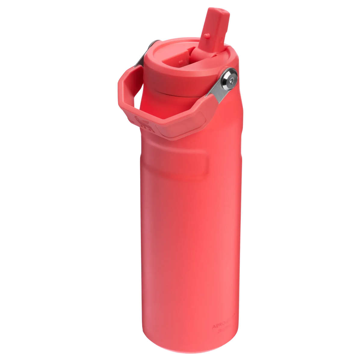 The IceFlow Bottle Flip Straw 2.0 0.7L Hot Coral