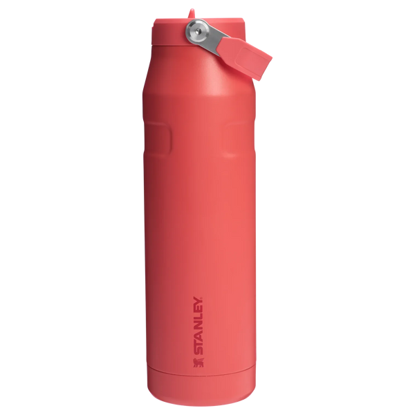 The IceFlow Bottle Flip Straw 2.0 1.06 L Hot Coral (Mercan) - Termos Dünyası