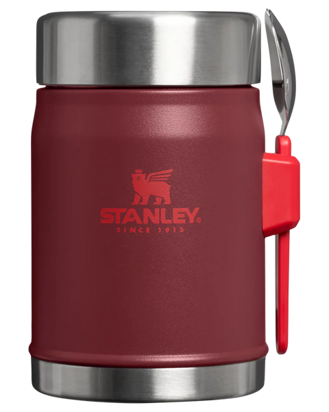 Stanley Classic Legendary Paslanmaz Çelik Yemek Termosu Cranberry 0.40 L